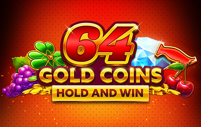 64 Gold Coins Hold and Win